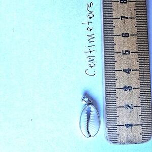 Sterling Cowrie Pendant